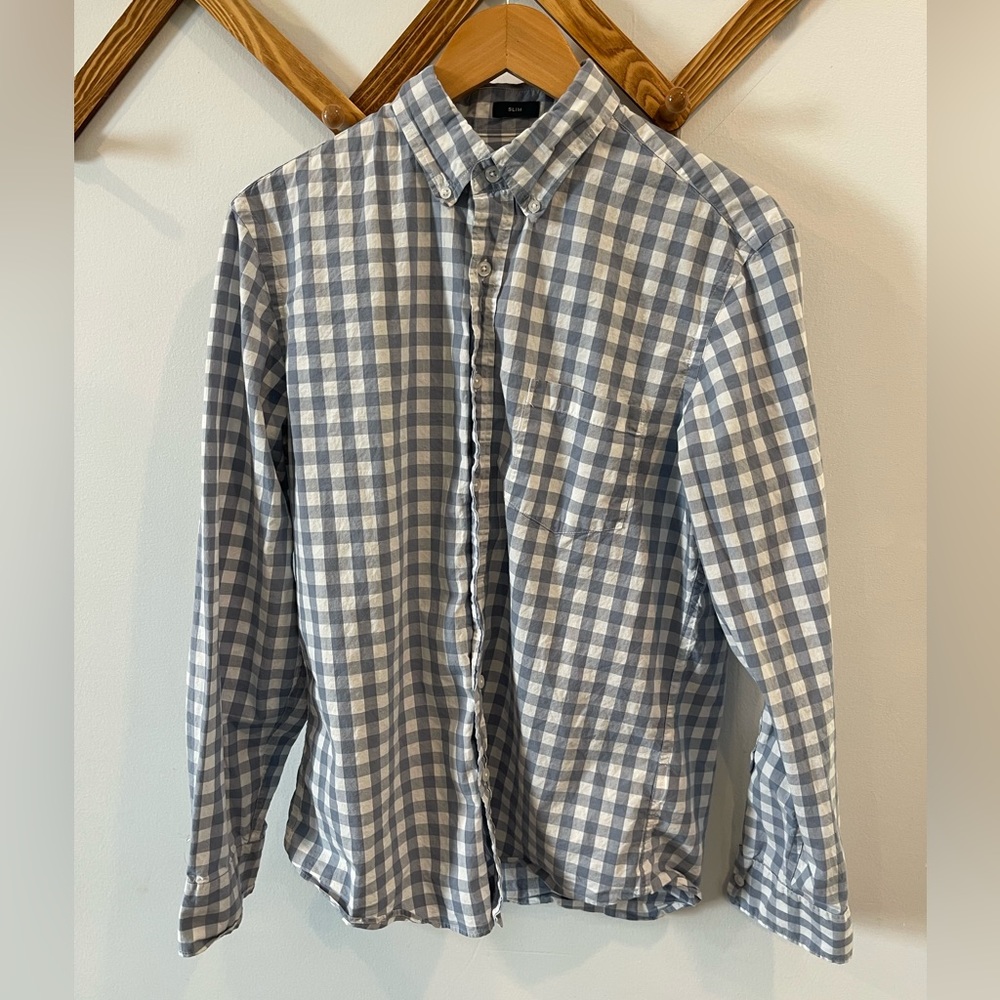 J. Crew - Flex Slim Cut Shirt - Button Down Collar - Medium